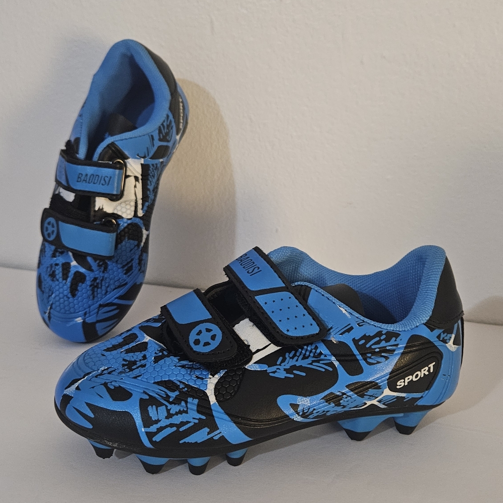 Soccer Cleats For Kids Size 10 Blue And Black